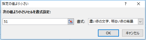 Excelでセルの内容によって色を変更する2 複数条件で変更する  今日 